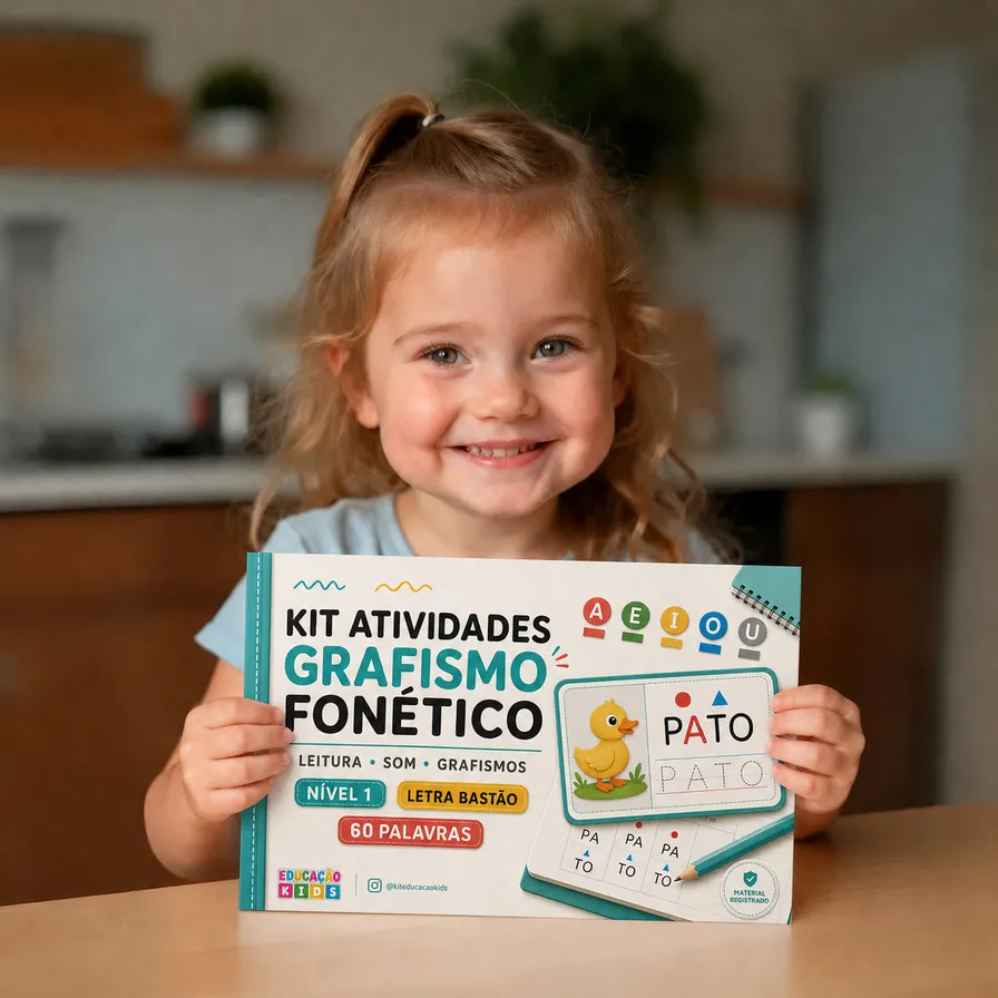 Niña con actividades